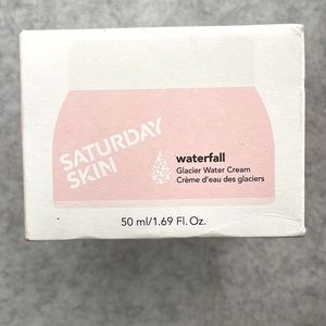 Saturday skin BNIB 7 peptide mix waterfall glacier water cream